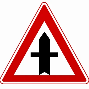 Verkeersbord B03 - Voorrangskruising