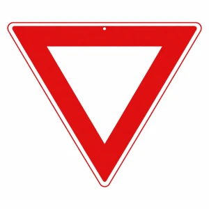 Verkeersbord B06 - Voorrang verlenen