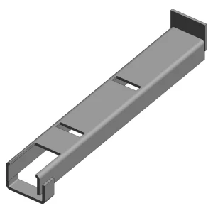 Verlengstuk uitschuiver verzinkt van Thiel P-1575