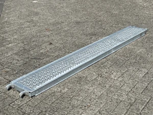Vloerdeel 0,32 x 2,50 meter met buisoplegging Scafom