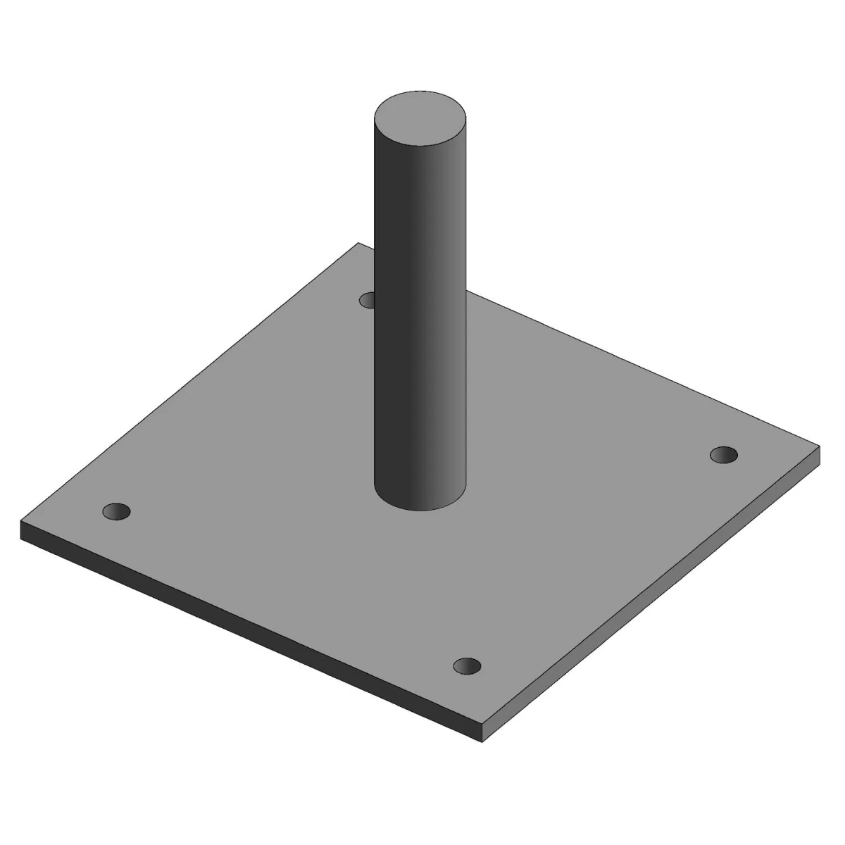 Voetplaat van Thiel P-1038