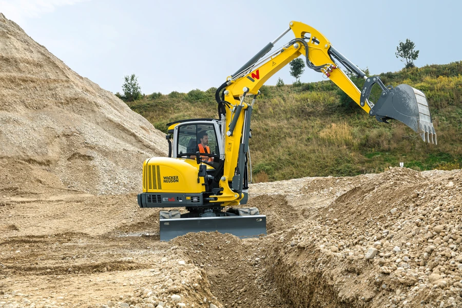 Wacker Neuson ET65 graafmachine