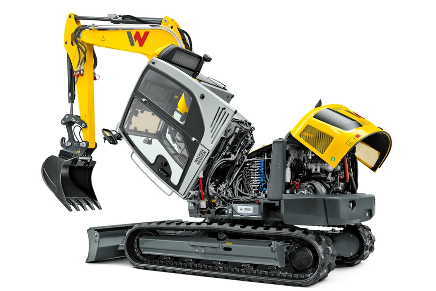 Wacker Neuson ET90 graafmachine