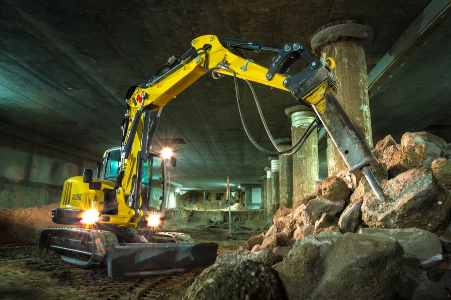 Wacker Neuson ET90 graafmachine