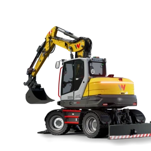 Wacker Neuson EW100 mobiele graafmachine
