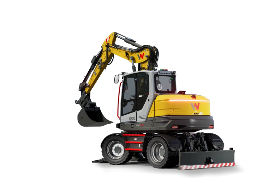 Wacker Neuson EW100 mobiele graafmachine
