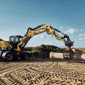 Wacker Neuson EW100 mobiele graafmachine