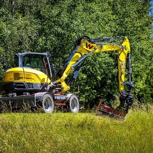 Wacker Neuson EW100 mobiele graafmachine