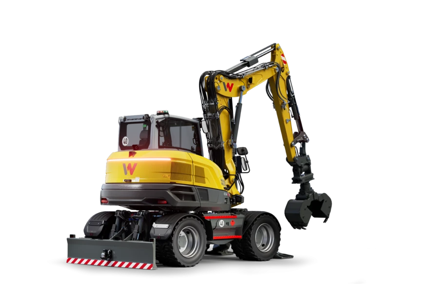 Wacker Neuson EW100 mobiele graafmachine