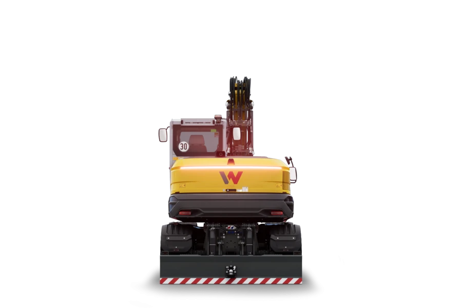 Wacker Neuson EW100 mobiele graafmachine