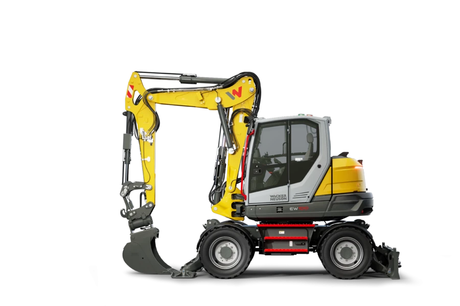 Wacker Neuson EW100 mobiele graafmachine