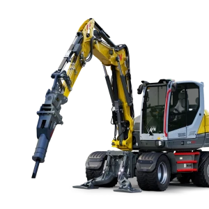 Wacker Neuson EW100 mobiele graafmachine
