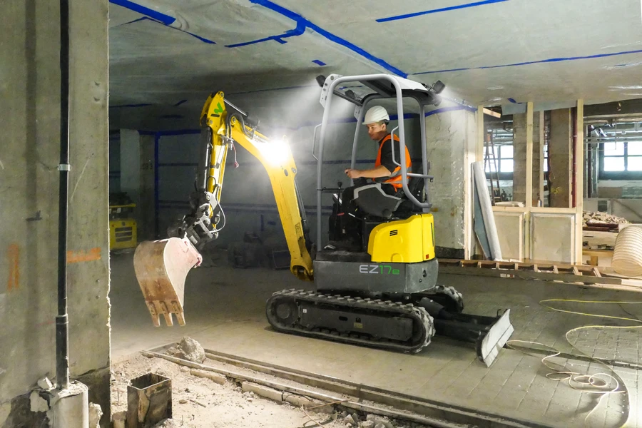 Wacker Neuson EZ17e accu minigraver