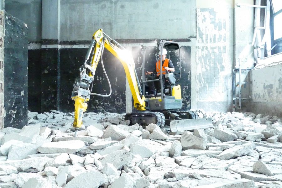 Wacker Neuson EZ17e accu minigraver