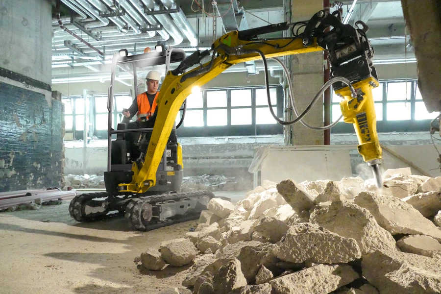 Wacker Neuson EZ17e accu minigraver
