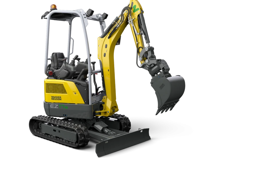 Wacker Neuson EZ17e accu minigraver