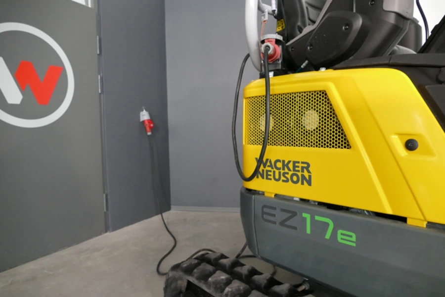 Wacker Neuson EZ17e accu minigraver