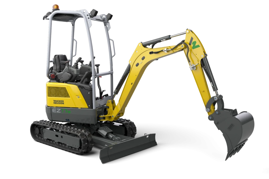 Wacker Neuson EZ17e accu minigraver