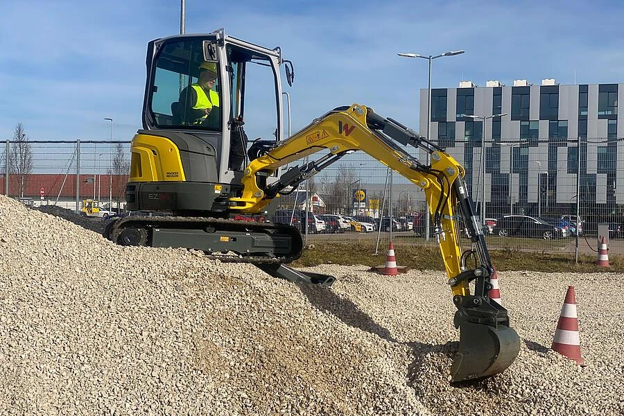 Wacker Neuson EZ26 Zero-Tail minigraver