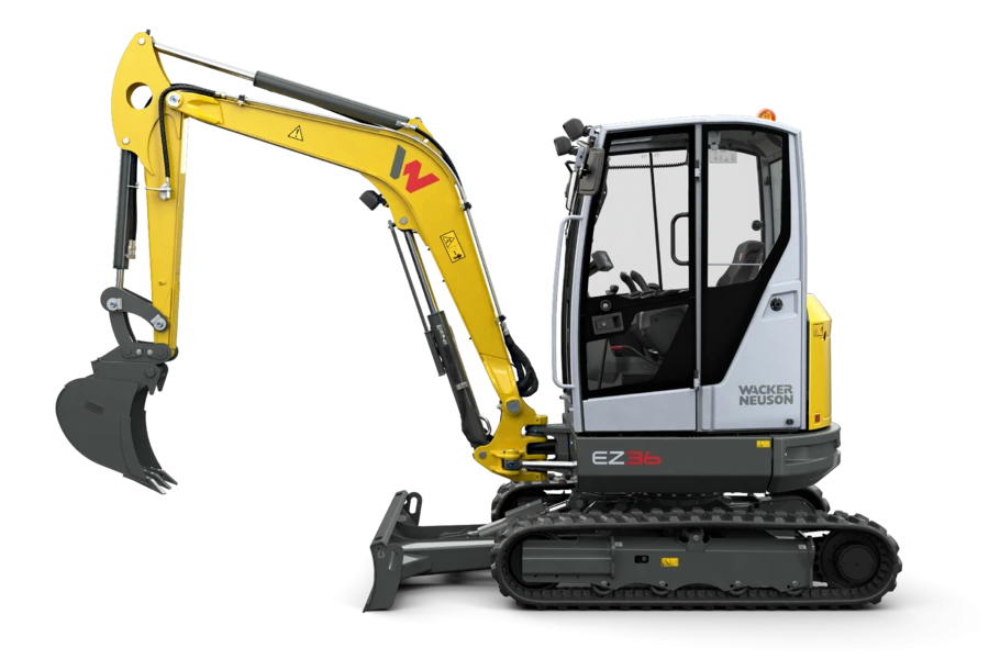Wacker Neuson EZ36 Zero-Tail minigraver
