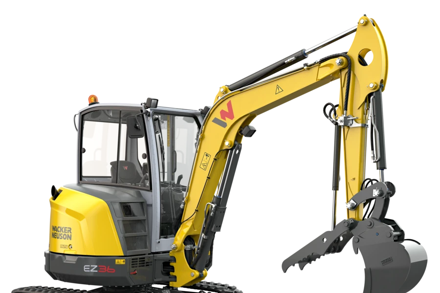 Wacker Neuson EZ36 Zero-Tail minigraver