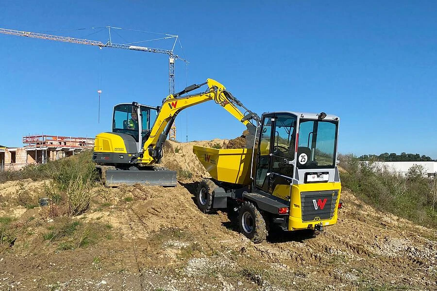 Wacker Neuson EZ50 Zero-Tail minigraver
