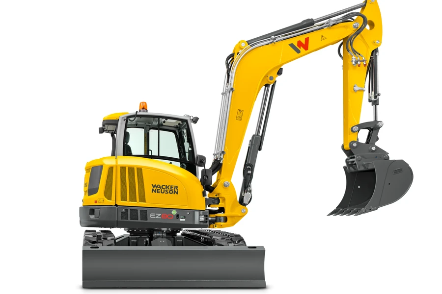 Wacker Neuson EZ80 Zero-Tail graafmachine