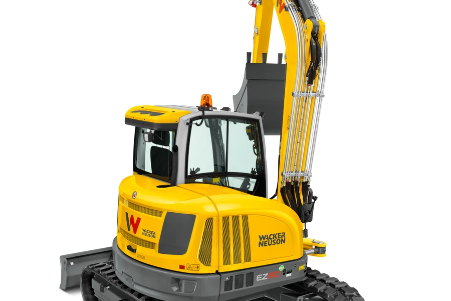 Wacker Neuson EZ80 Zero-Tail graafmachine