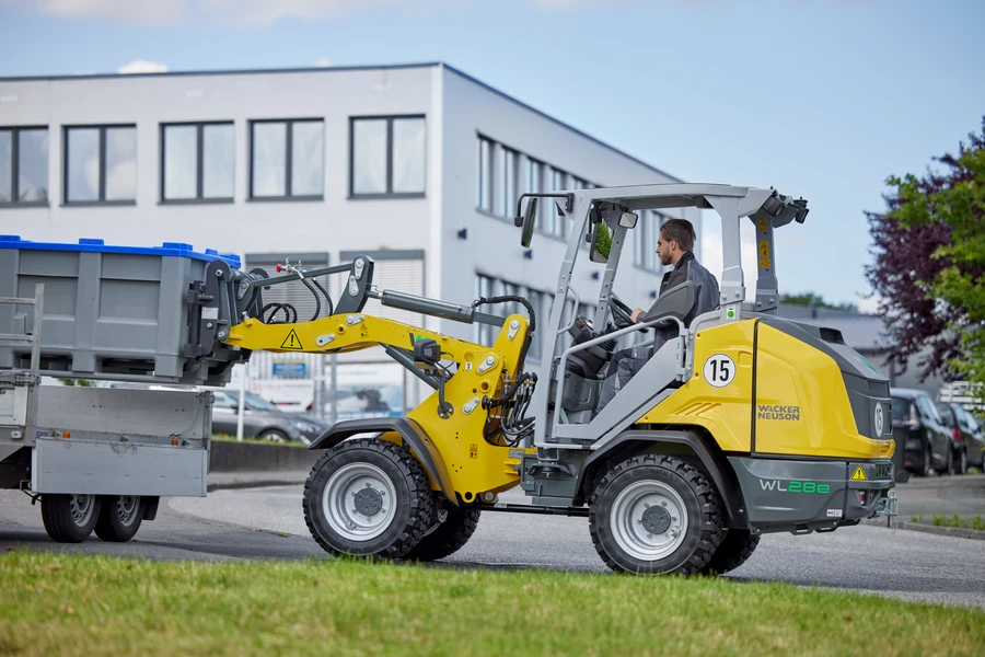 Wacker Neuson WL28e elektrische shovel
