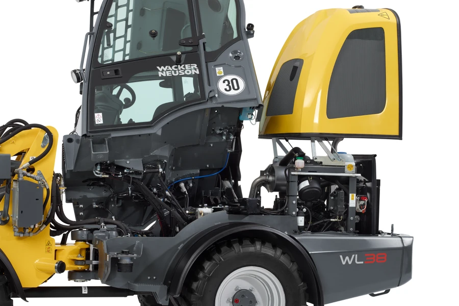 Wacker Neuson WL38 shovel