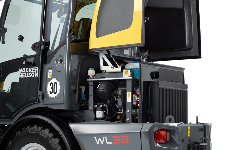 Wacker Neuson WL38 shovel