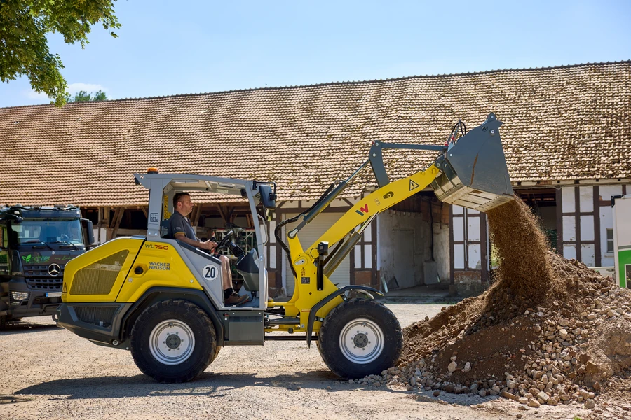 Wacker Neuson WL750 shovel