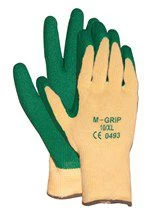 Werkhandschoen M-grip groen mt 9 / L