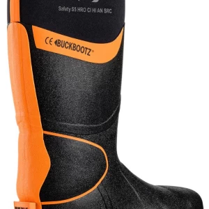 Werklaarzen zwart-oranje Buckbootz safety BBZ8000 S5