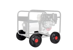 Wielstel van 4 wielen t.b.v. frame breedte 55 cm